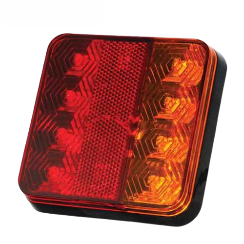 4.5" Multifunctional Square Taillight | STI
