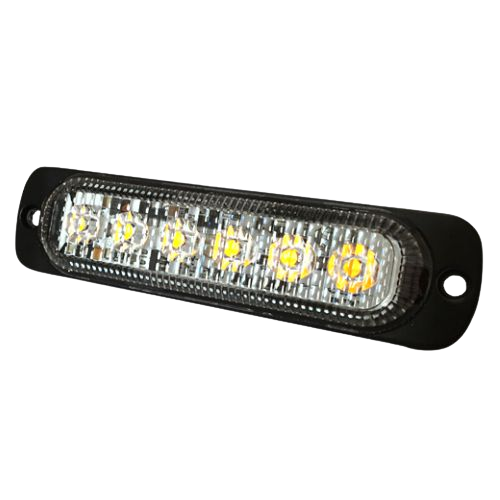 LED Directional Strobe Warning Light | Amber | Reg 10