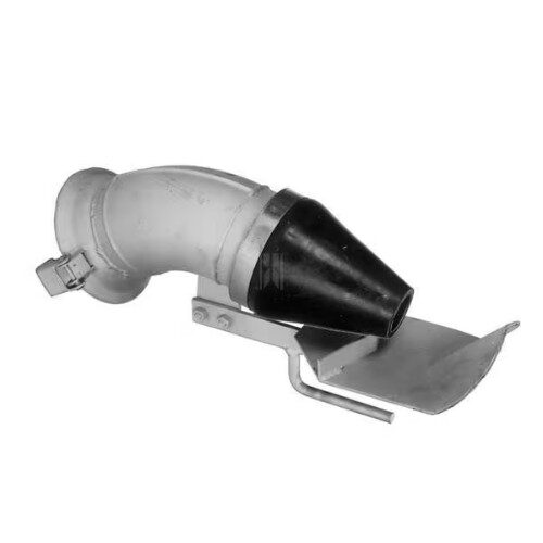 Italian 6" Female 45° Precision Discharge Sprinkler Assembly Splash/Spreading Plate 