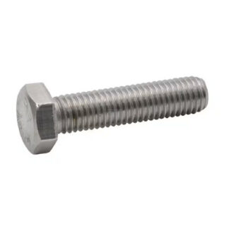 Hexagon Head Set Screw Bolt M4 x 25mm Steel Zinc-plated 8.8