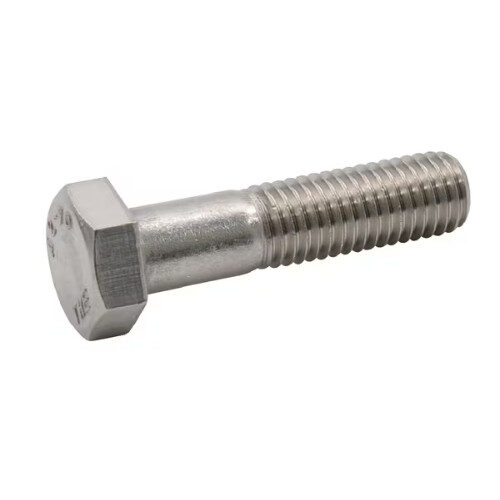 Hexagon Head Bolt M6 x 80mm Steel Zinc-plated 8.8