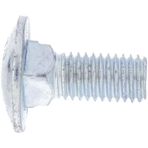 Coach / Cup Head Bolt M10 x 30mm Steel Zinc-plated 8.8