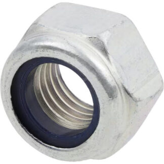Hexagon Lock Nut M3 x 0.50mm Steel Zinc-Plated