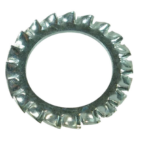 Serrated Lock Vibration Washer M10 x 18 x 0.9mm Steel Zinc-plated (Shake Proof)