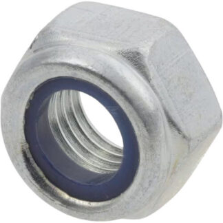 Hexagon Lock Nut M4 x 0.70mm Steel Zinc-Plated