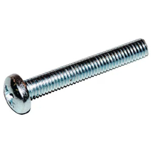 Pan Head Machine Screw M5 x 50 Steel Zinc-Plated 4.8