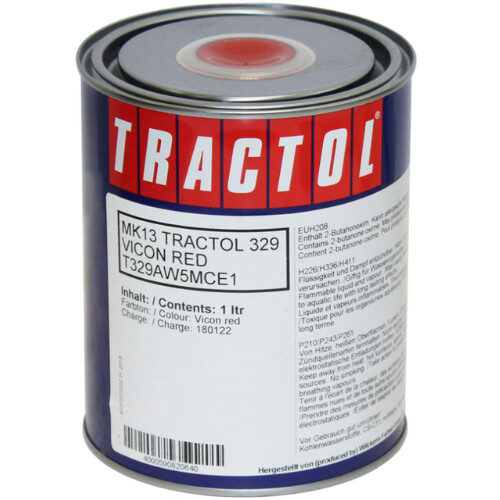 Tractol Vicon Red 1 Litre Paint