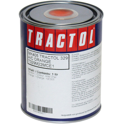 Tractol Allis Chambers orange 1 Litre Paint