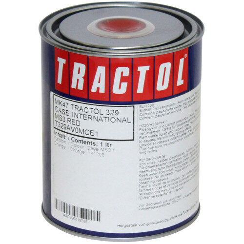 Tractol Case International M53 Red 1 Litre Paint