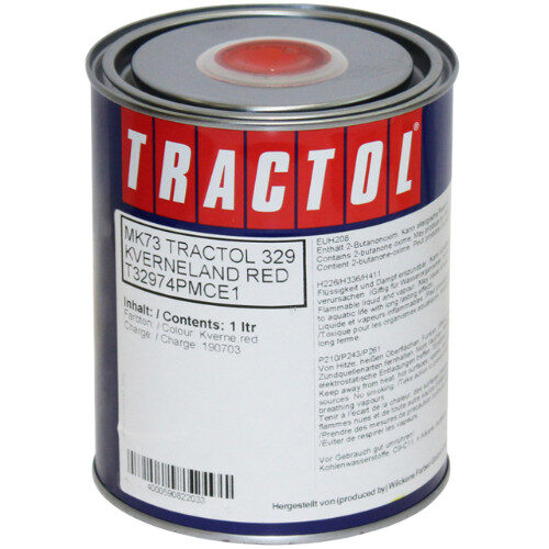 Tractol Kverneland Red 1 Litre Paint