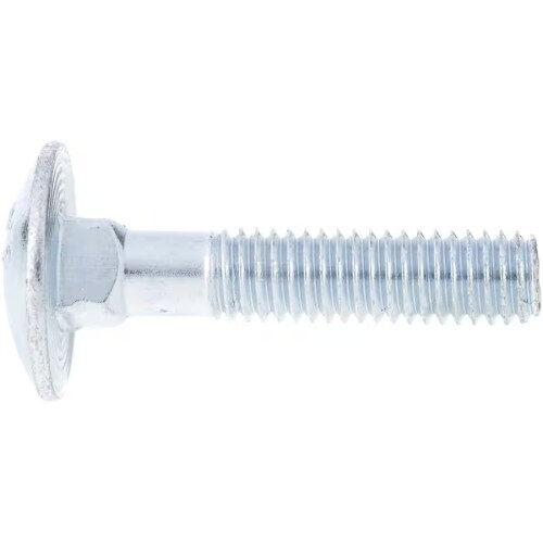 Coach / Cup Head Bolt M10 x 40mm Steel Zinc-plated 8.8