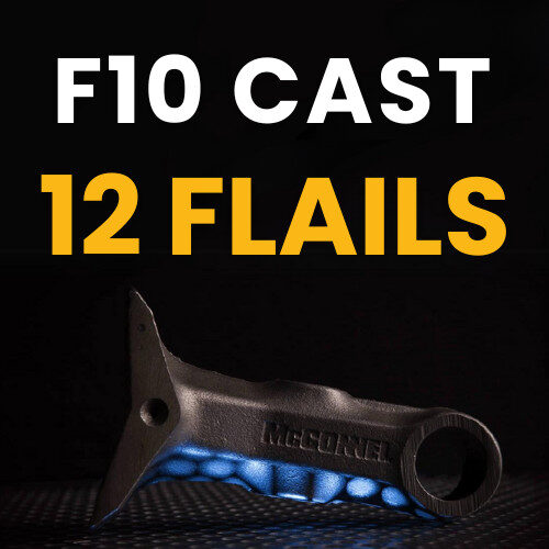 McConnel F10 Cast Flails (12 Pack)