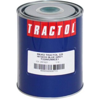 Tractol Hitachi Blue Grey 1 Litre Paint