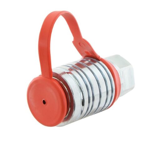 Sparex Dust Plug Red PVC Fits 1/2'' Female Coupling