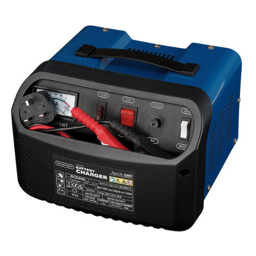 Draper 12/24V Battery Charger, 25-30A - For Lead Acid Batteries Up to 350Ah