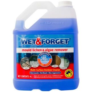 Wet & Forget 4 Litre Mould, Moss, Algae & Lichen Remover
