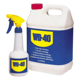 WD40 5 Litre Maintenance and Oil Lubricant Spray with Spray Bottle Applicator