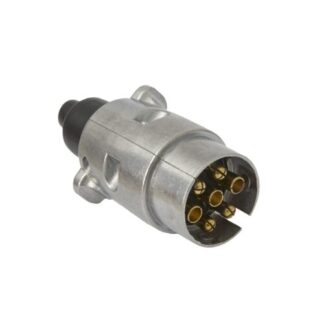7 Pin Aluminium Plug 12 Volt