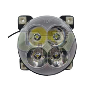 UTV324 60W 4800Lumen Round Flush Fit LED Work Light – Hibeam/Hybrid
