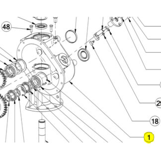 McHale Conditioner Gearbox Front Mower Bottom | Pro Glide F3100 & F3500