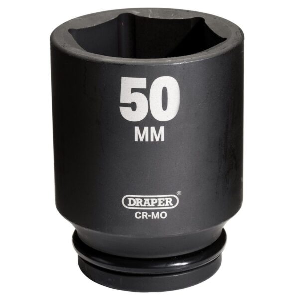Draper Hi-TORQ® Deep Impact Socket, 3/4" Sq. Dr., 50mm